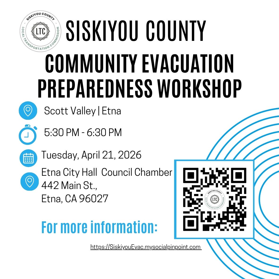 Community Evacuation Preparedness Workshop